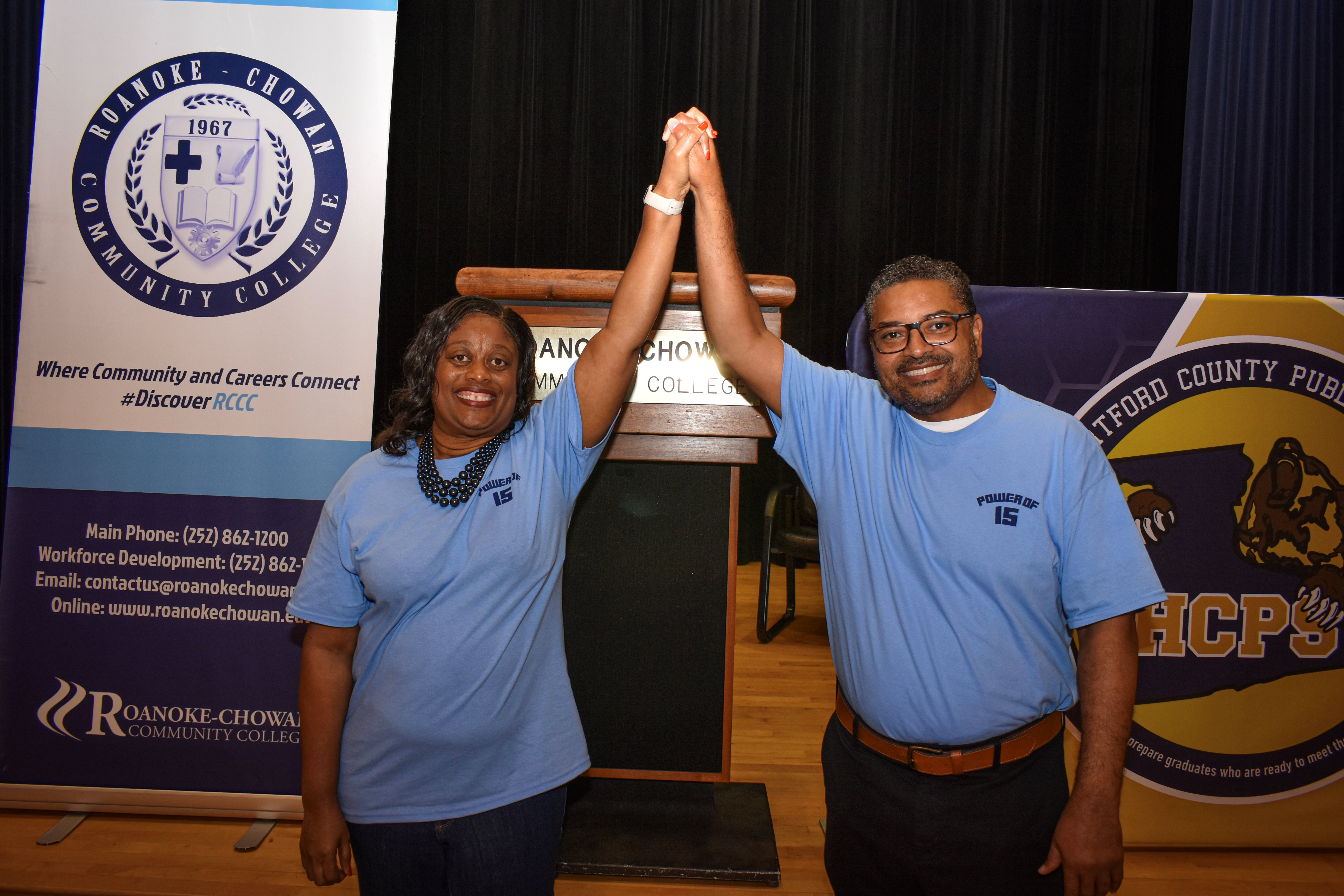 R-CCC and Hertford County Public Schools kick off Power of 15